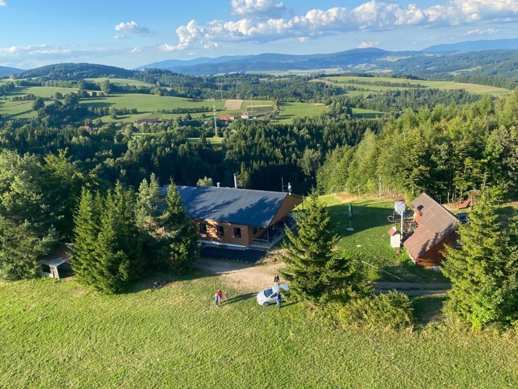 Restaurace A Penzion Gansberg Cotkytle 外观 照片