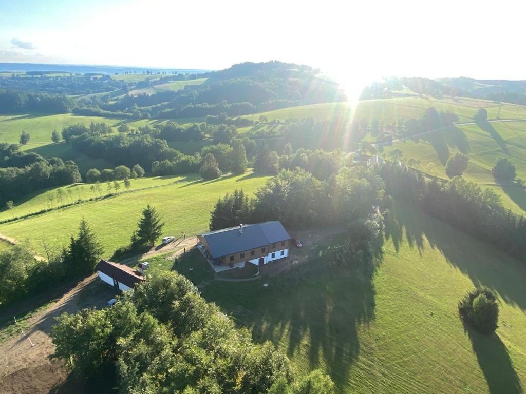 Restaurace A Penzion Gansberg Cotkytle 外观 照片